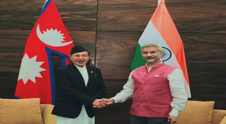 Jaishankar meets Nepal Foreign Minister