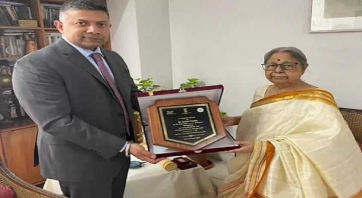 India gives Padma Shri to Sanjeeda Khatun of Bangladesh
