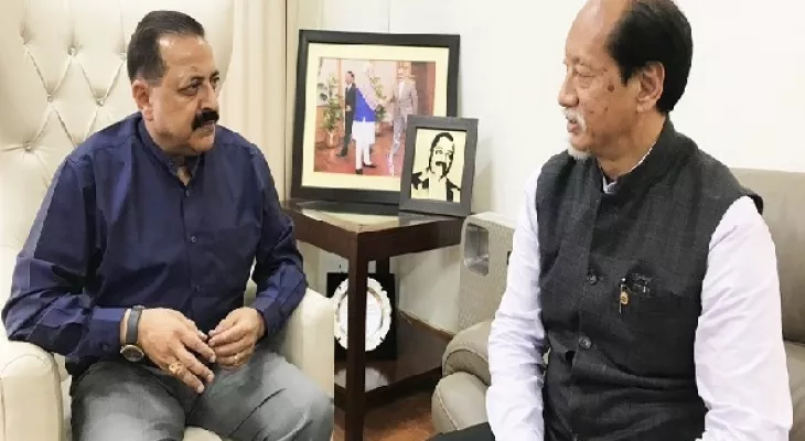 Nagaland CM Rio calls on Jitendra Singh, discusses various issues