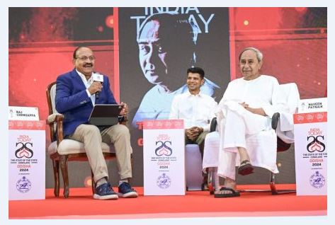 CM Highlights Odisha's Transformation Story at 'India Today' Conclave