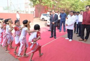 P K Mishra, PM's Principal Sect, Engages with KIIT-KISS Students, Advocates for Viksit Bharat Vision