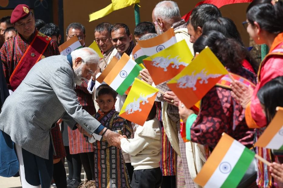 PM Announces
Rs 10,000 Cr
Support for
Bhutan in Next
5 Years