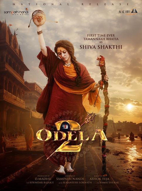 Tamannaah Bhatia's first-look as naga sadhu Shiva Shakthi from Odela 2 released
