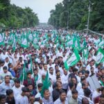 Water Cannons Unleashed as BJD Storms Assembly Over Panchayati Raj Power Cut