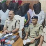 Gambling Den Busted in Nuapada : 22 gamblers arrested, Rs.3.56 Lakh cash seized